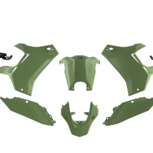 RACETECH (RTECH) kompletní sada plastů (bez předního blatníku) T7 REVOLUTION YAMAHA TENERE 700 19-24 barva tmavý zelená / černá Nakupujte Hned