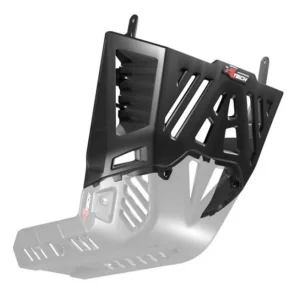 Levný RACETECH (RTECH) kryt motoru z technopolymeru (horní) T7 REVOLUTION YAMAHA TENERE 700 19-24 barva černá