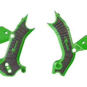 RACETECH (RTECH) kryty rámu KAWASAKI KXF 450 24-25, KXF 250 25 barva černá / zelená Časově Omezené