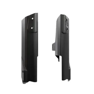 Moderní RACETECH (RTECH) kryty teleskopů REVOLUTION HONDA XL 750 TRANSALP 23-25 barva černá - pouze na montáž s dolníM blatníkem RACETECH