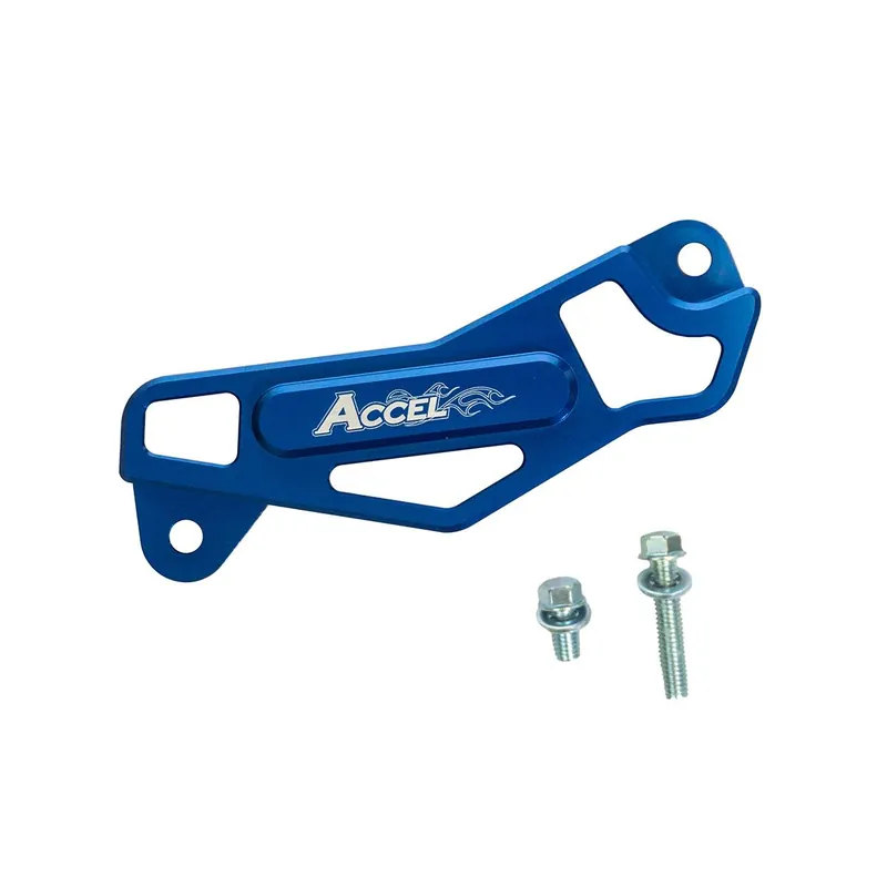 ACCEL kryt zadního brzdového třmenu YAMAHA YZ 125 / 250 06-21, YZF 250 06-20, YZF 450 06-19, WRF 125 / 250 / 450 06-23 (17D-27491D50-00) barva světle modrá Přímo Od Výrobce