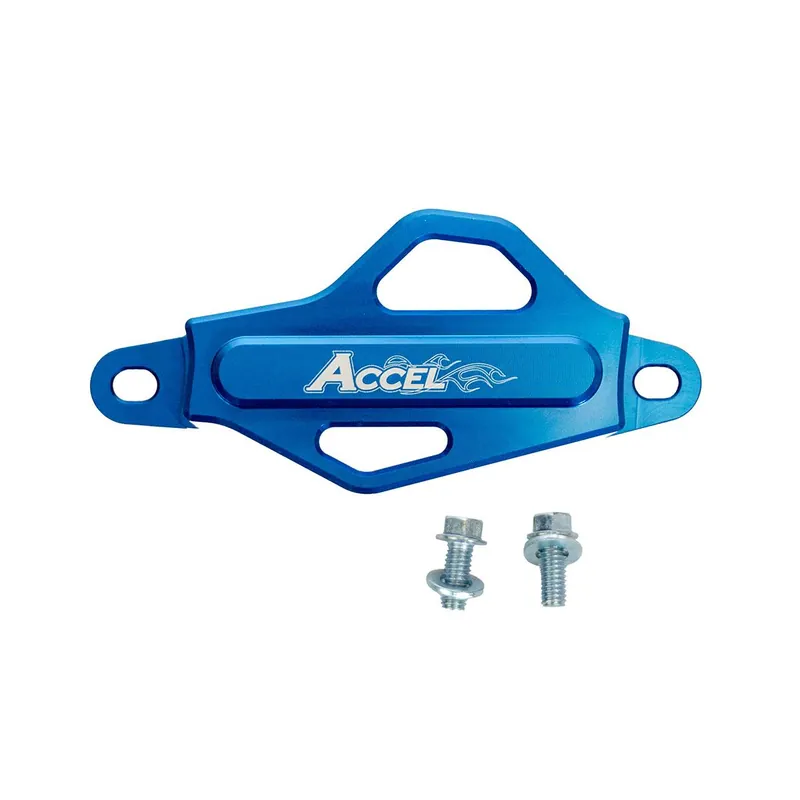 ACCEL kryt zadního brzdového třmenu YAMAHA YZF 250 21-23, YZF 450 20-23, YZ 450 FX 21-23, YZ 250FX 22-23 (B2W-2583E-00-00) barva světle modrá Záruka V Ceně