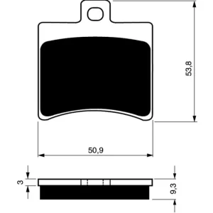 Expresní Doručení Brzdové destičky GOLDFREN 150 S3 14529 797.S1.50