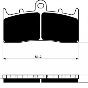 Nakupujte Hned Brzdové destičky GOLDFREN 194 S3 14629 797.S1.94