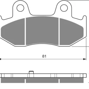 Brzdové destičky GOLDFREN 267 AD 46737 797.A2.67 Hromadná Objednávka