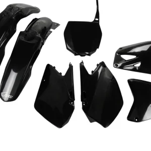 UFO kompletní sada plastů (FULL KIT) s kryty tlumičů SUZUKI RM 125 / 250 06-24 barva černá Koupit Online
