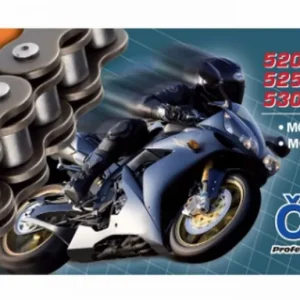 CZ hnací řetěz 530 DZO (120 článků) O-kroužek bronzová do 1000 ccm (43,0 KN) + spojka Limitovaná Edice