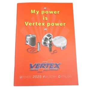 Nová Kolekce VERTEX KATALOG 2025 novinka - také HOT RODS, válec WORKS