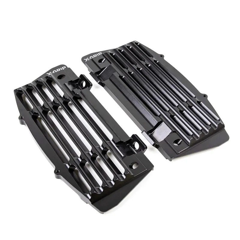 Originální X-GRIP sada krytů chladičů (spojlerů) AIR FORCE GASGAS EC 21-, HUSQVARNA 17-, KTM 17- barva černá