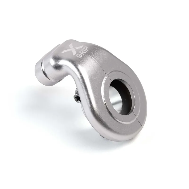 X-GRIP kryt plynové rukojeti KTM SX-F/SXF 23-,, EXC-F/EXCF 23- ,TPI, EXC (TPI) 23-, HUSQVARNA FC 23-, FE 24-, TE 24-, GASGAS 24-, barva stříbrná Garance Vrácení Peněz