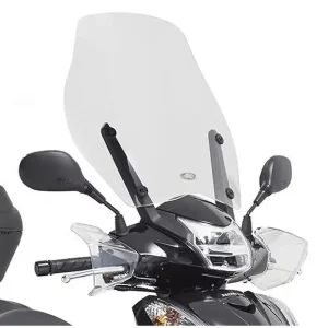 KAPPA plexi štít HONDA SH MODE 125 (13-20) 43 X 46 cm průhledný - potřebné upevnění A1125AK Originální