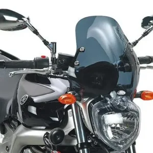 KAPPA plexi štít YAMAHA FZ6 (04-06) 35 X 36 cm ztmavená - potřebné upevnění D140KITK Doprava Zdarma
