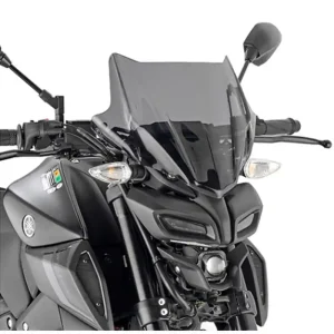 KAPPA plexi štít YAMAHA MT 125 20-25, HONDA CB 750 HORNET 23-24, (28 X 36,5 cm) ztmavená - potřebné upevnění A2166AK nebo A1200AK Finální Výprodej