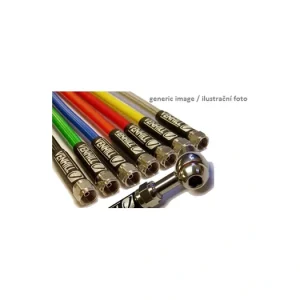 Profesionální Hadice zadní brzdy Venhill POWERHOSEPLUS HON-6017R (1 hadice v sadě) Průhledné hadice, chromové koncovky VHON-6017R