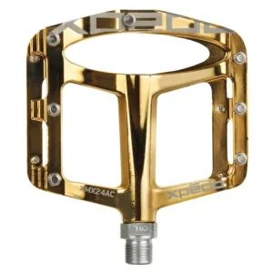 Hromadná Objednávka Pedály X-PEDO BMX SPRY+ Alloy Gold Slick