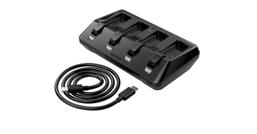 Trendový Nabíječka baterií SRAM eTap AXS 4 nabíjecí porty