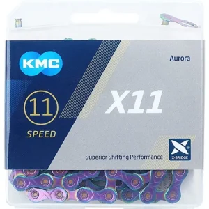 Řetěz KMC X11 Aurora 11s 118 článků Vrácení Zdarma