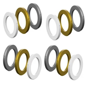 Originální Barevné krytky čtyřpístkového třmenu MAGURA bílé, stříbrné, zlaté