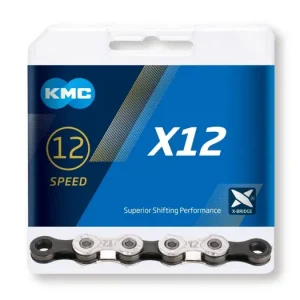 Řetěz KMC X12 Silver/Black 12s Výprodej