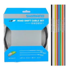 Sada řadících lanek a bowdenů SHIMANO OT-SP41 Optislick Road černá Omezená Nabídka