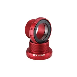 Autentický Adaptér Aerozine pro kliky BB30+ a střed BSA červená