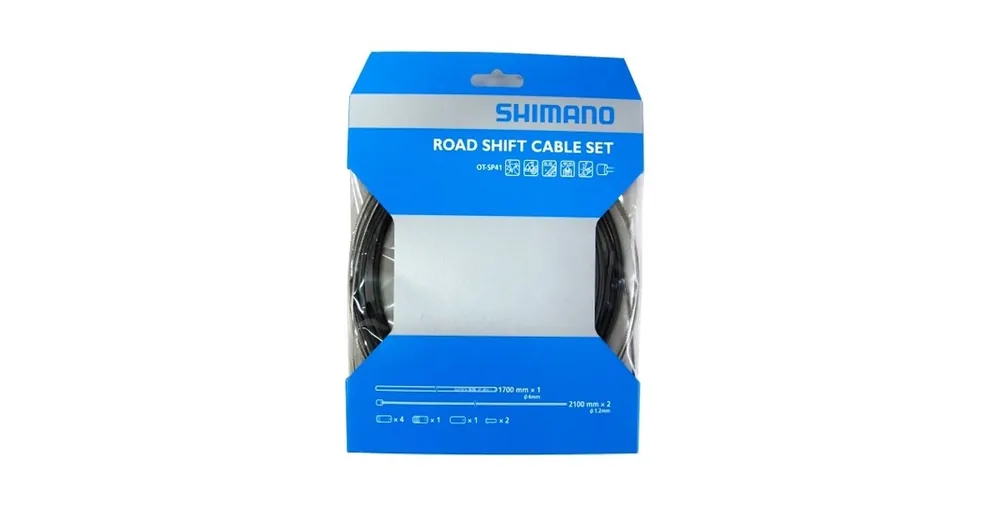 Originální Sada lanek a bowdenů SHIMANO Road OT-SP41 pro řazení černá