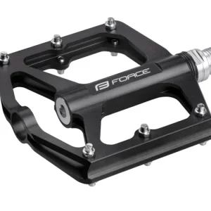 Tovární Cena Pedály FORCE STEEP 2 hliníkové s průmyslovými ložisky černé