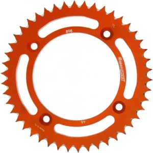 Hliníková řetězová rozeta SUPERSPROX RAL-898:46-ORG oranžová 46 zubů, 428 Nejlepší Cena