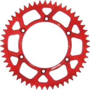 Hliníková řetězová rozeta SUPERSPROX RAL-1512:51-RED červená 51 zubů, 520 Ihned K Objednání