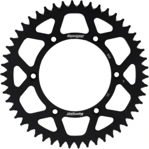 Hliníková řetězová rozeta SUPERSPROX RAL-808:50-BLK černý 50 zubů, 520 Aktuální