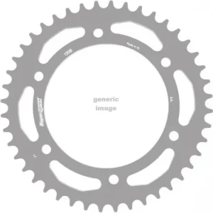Hliníková řetězová rozeta SUPERSPROX RAL-1308:42-BLK černý 42 zubů, 520 Víkendová Akce
