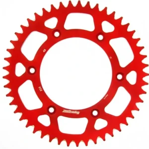 Top Prodej Hliníková řetězová rozeta SUPERSPROX RAL-210:49-RED červená 49 zubů, 520