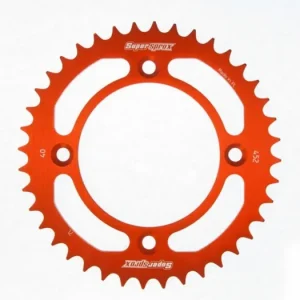 Hliníková řetězová rozeta SUPERSPROX RAL-452:40-ORG oranžová 40 zubů, 415 Velkoobchod