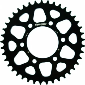 Profesionální Hliníková řetězová rozeta SUPERSPROX RAL-478:41-BLK černý 41 zubů, 520