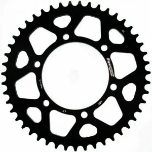 Jen Po Omezenou Doba Hliníková řetězová rozeta SUPERSPROX RAL-486:47-BLK černý 47 zubů, 520