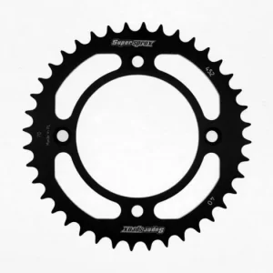 Ověřený Hliníková řetězová rozeta SUPERSPROX RAL-452:41-BLK černý 41 zubů, 415