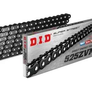 Ověřený ZVM-X série X-Kroužkový řetěz D.I.D Chain 525ZVM-X2 124 L Black/Black 292666