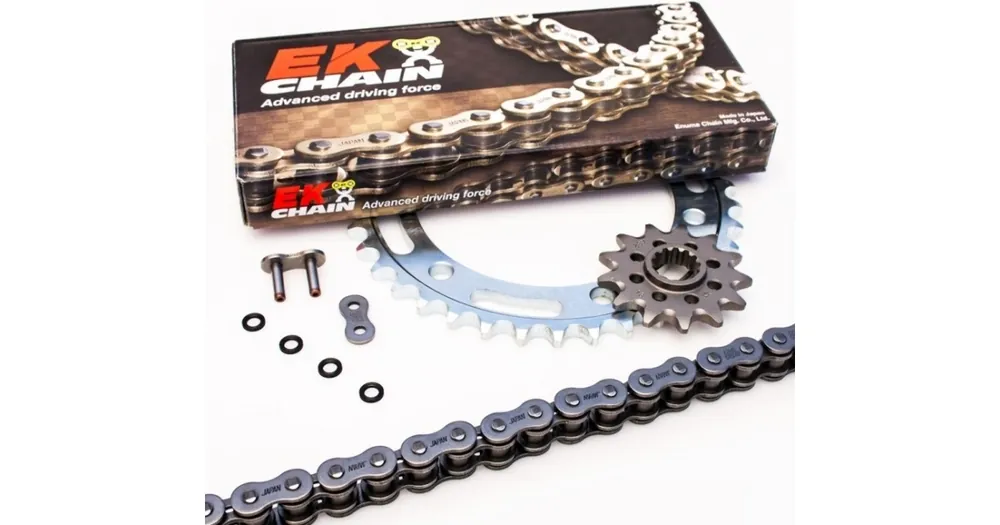 Celosvětová Doprava Řetězová sada EK ‘ORIGINAL EK + JT s řetězem řady DEX - nejpoužívanější 280483