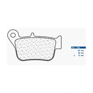 Brzdové destičky CL BRAKES 3111 MSC 3111MSC Doprava Zdarma