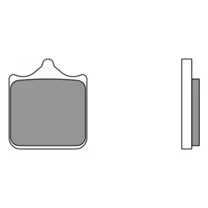 Exkluzivní Brzdové destičky BREMBO 07BB33SR