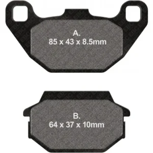 Nejlepší Cena Brzdové destičky EBC FA305