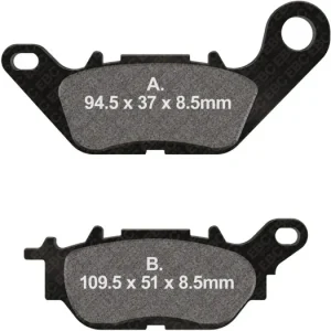 Brzdové destičky EBC FA464 Expresní Doručení