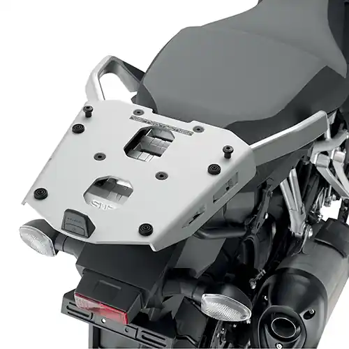 Nová Kolekce KAPPA zadní nosič kufru SUZUKI DL 650 V-STROM 17-24, DL 1000 V-STROM 17-19 hliníkový MONOKEY
