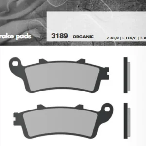 BRENTA brzdové destičky KH261 / KH281 sintrované barva zlatá (tloušťka 8,3mm) (FT 4189) Kup Teď