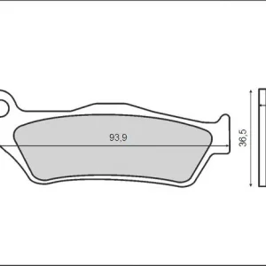 Sezónní Sleva BRENTA brzdové destičky KH181 (organické) třmeny BREMBO přední NP. KTM SX/EXC