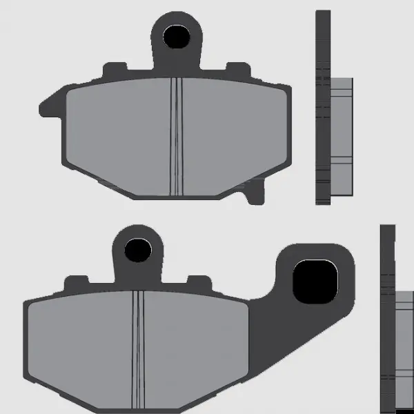 Cenově Výhodný BRENTA brzdové destičky KH192 (organické)