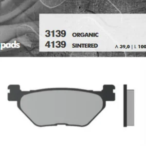 BRENTA brzdové destičky KH319/2 sintrované barva zlatá (FT 4139) Profesionální