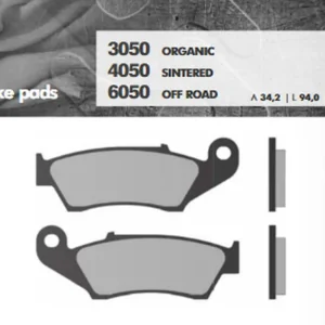 Prémiový BRENTA brzdové destičky KH185 sintrované barva zlatá OFF ROAD CR/CRF/KX/KXF/RM/RMZ/YZ/YZF přední (FT 6050)