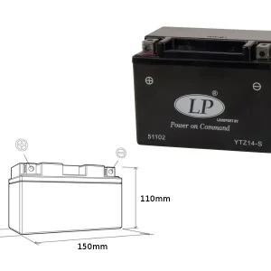 Akční Nabídka Baterie MR3 YAMAHA V-MAX 1700 rok 09-16
