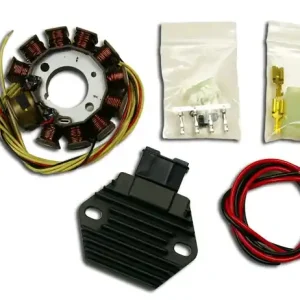 ELECTREX vinutí statoru alternátoru vč. regulátoru napětí KTM EXC 2T 250 08-17 EXC 300 08-15, FREERIDE 250 14, EXC 200 13-15, SX 144 08, HUSABERG 250/300 11-17 ,HUSQVARNA TC/TE 250/300 14 Profesionální